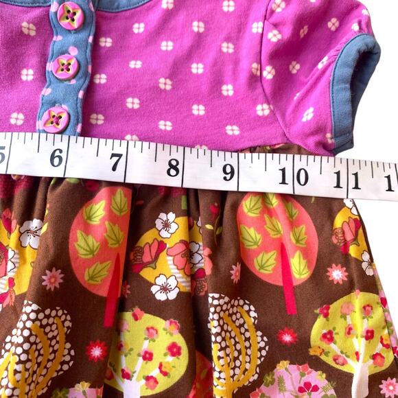 Matilda Jane Dress Baby Girl 12-18 Months Through The Trees Style 24925D - Picture 5 of 6